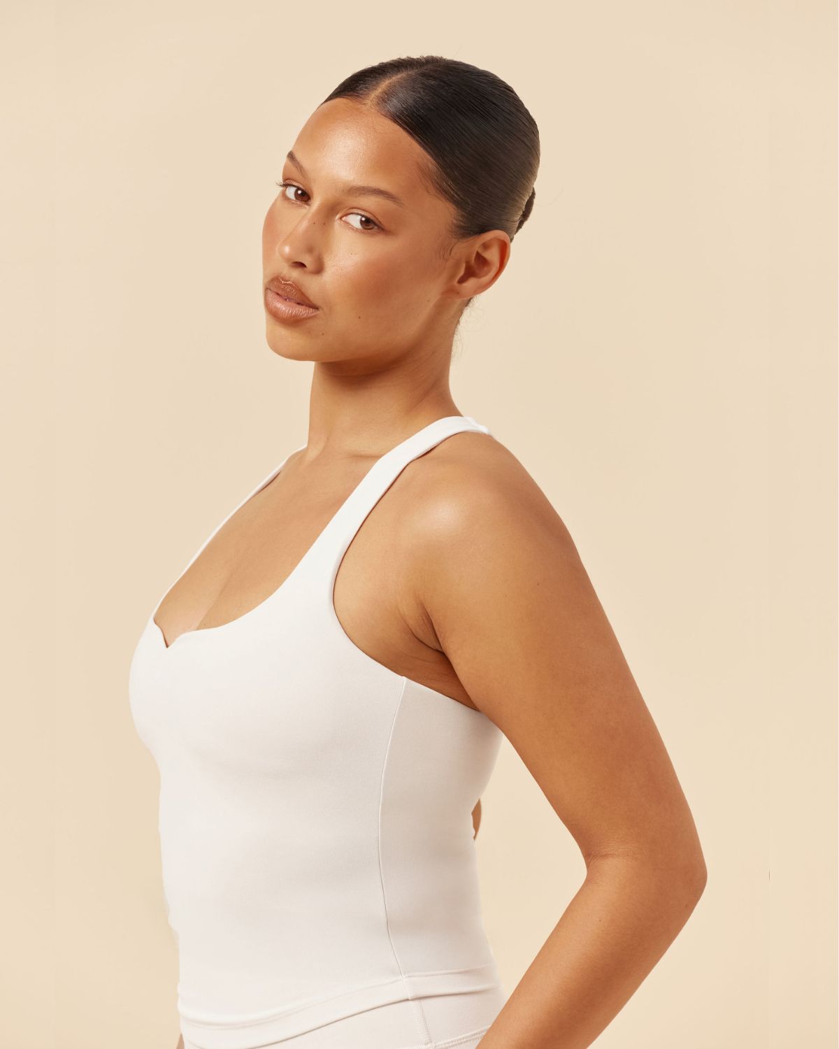 ◆BADBLOOD◆ Fleur Tank 2 Cream w-tnk24-012 badblood – BBGSHOPHK