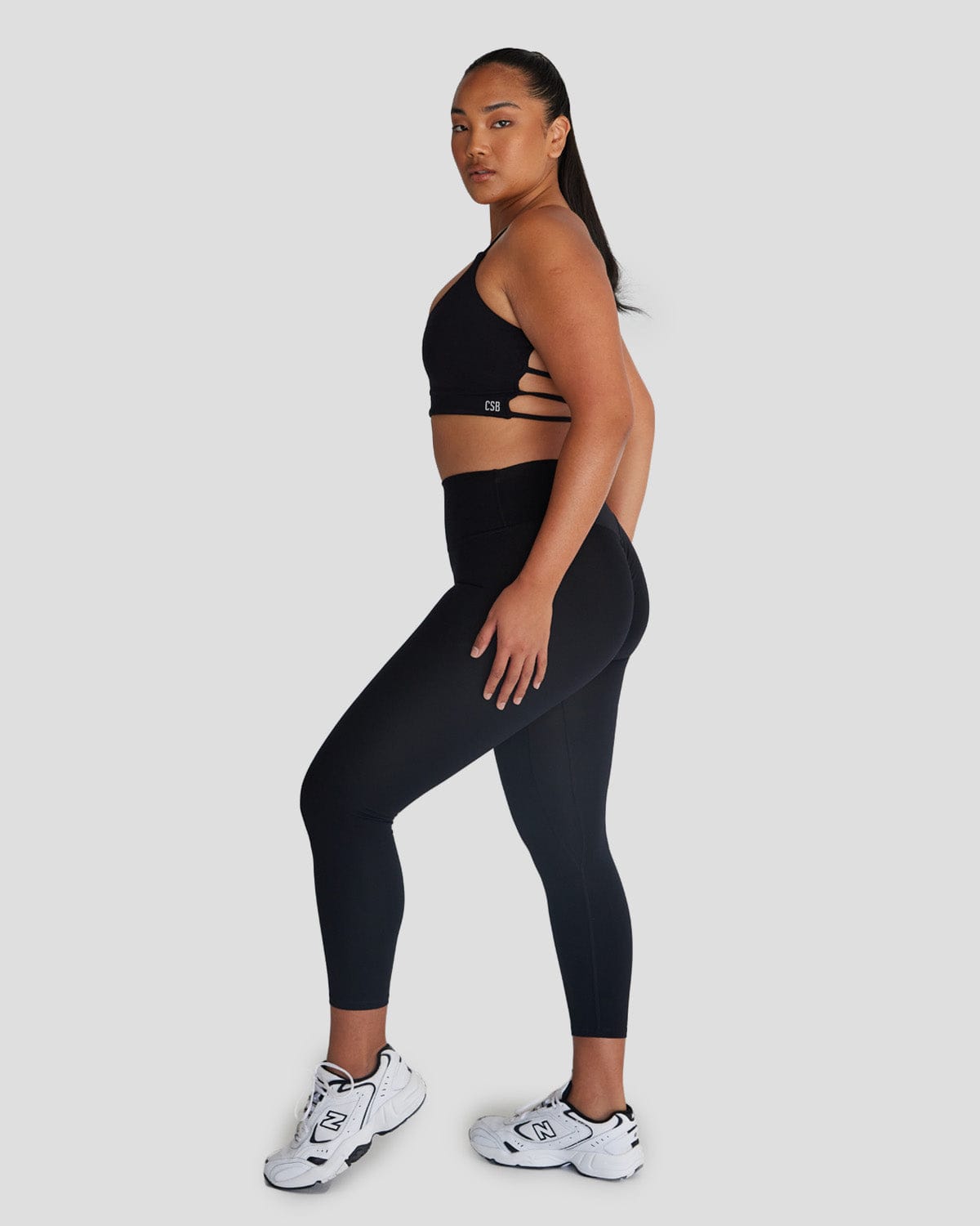 Serenity Petite Scrunch Leggings | Black