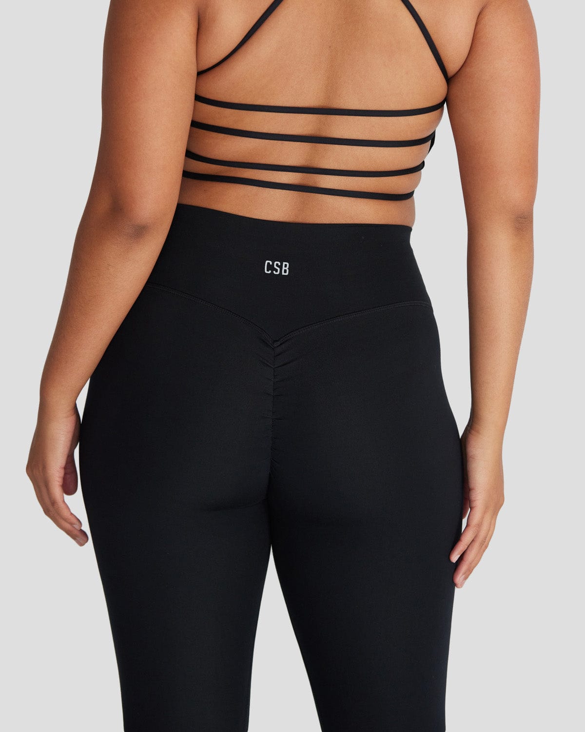 Serenity Petite Scrunch Leggings | Black